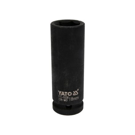 Hosszú gépi dugókulcs 1/2" 18 mm YATO
