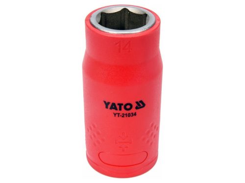 YATO Szigetelt dugókulcs 1/2" 14 mm 1000 V CrV