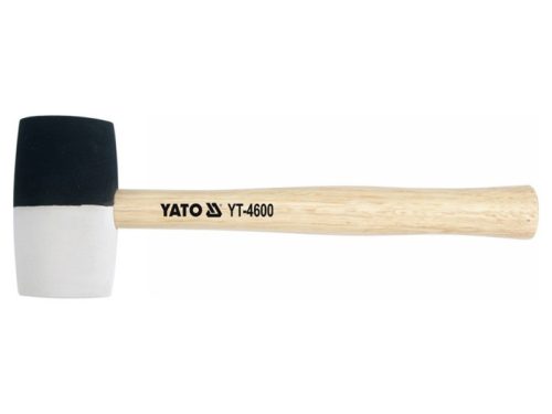 Gumikalapács kétszínű (fekete-fehér) 50mm 370g YATO