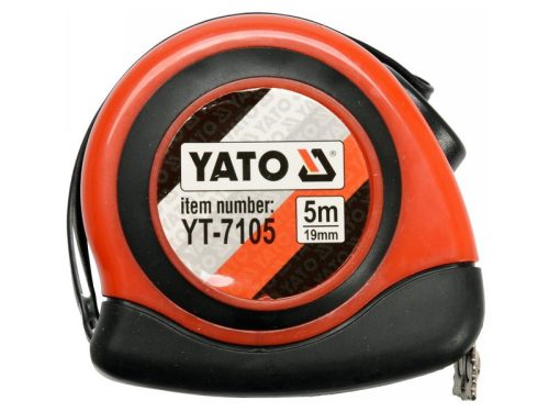 YATO Mérőszalag 5 m x 19 mm, mágneses, nylon bevonatú